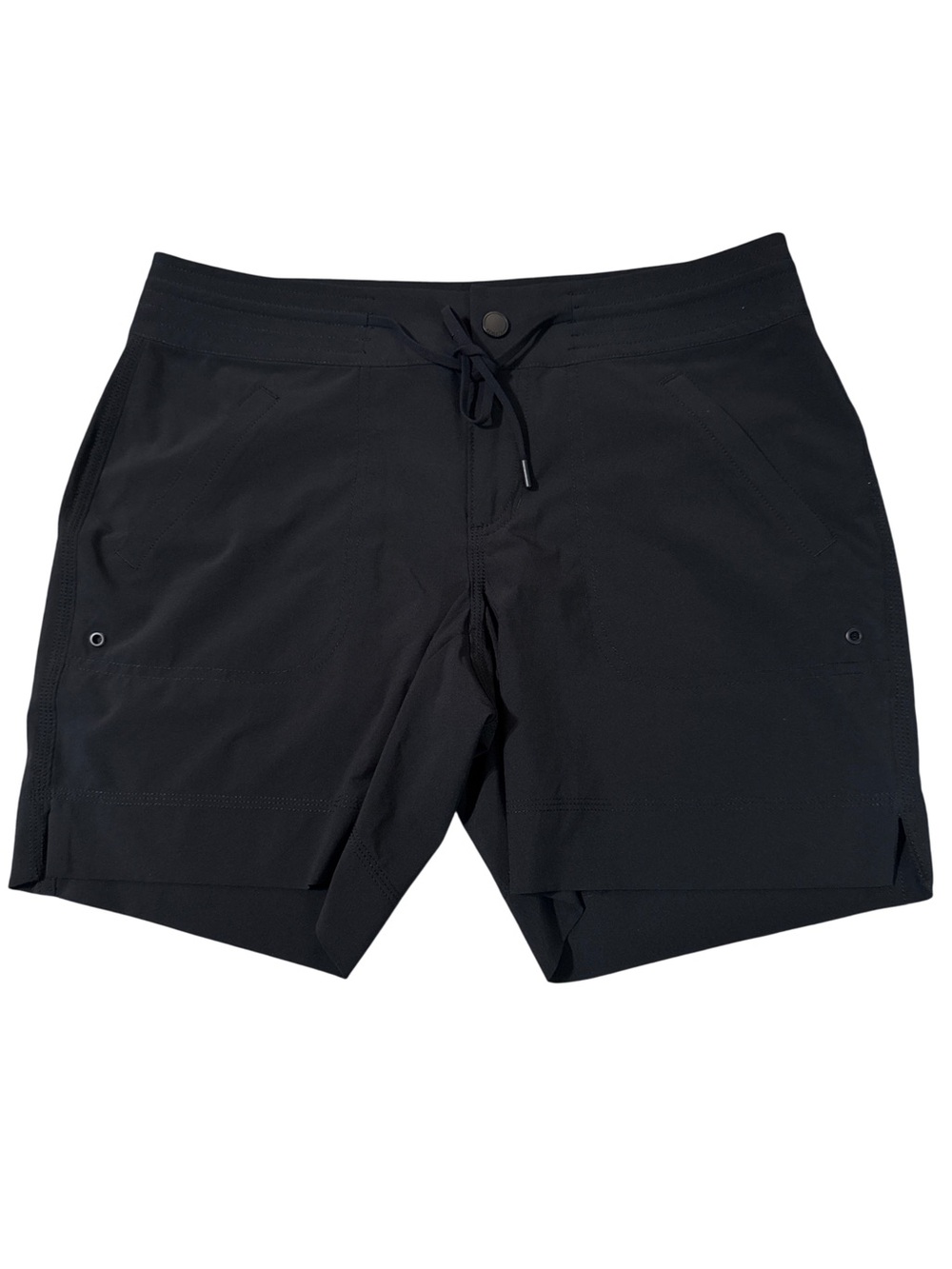 Athleta Rincon Bermuda Shorts Black Size 8